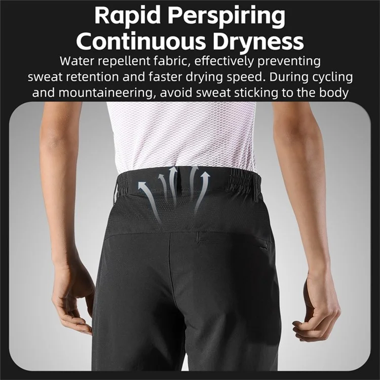 WEST BIKING YP0203131 Cycling Sport Casual Detachable Pants Breathable Trousers / Shorts - 3XL