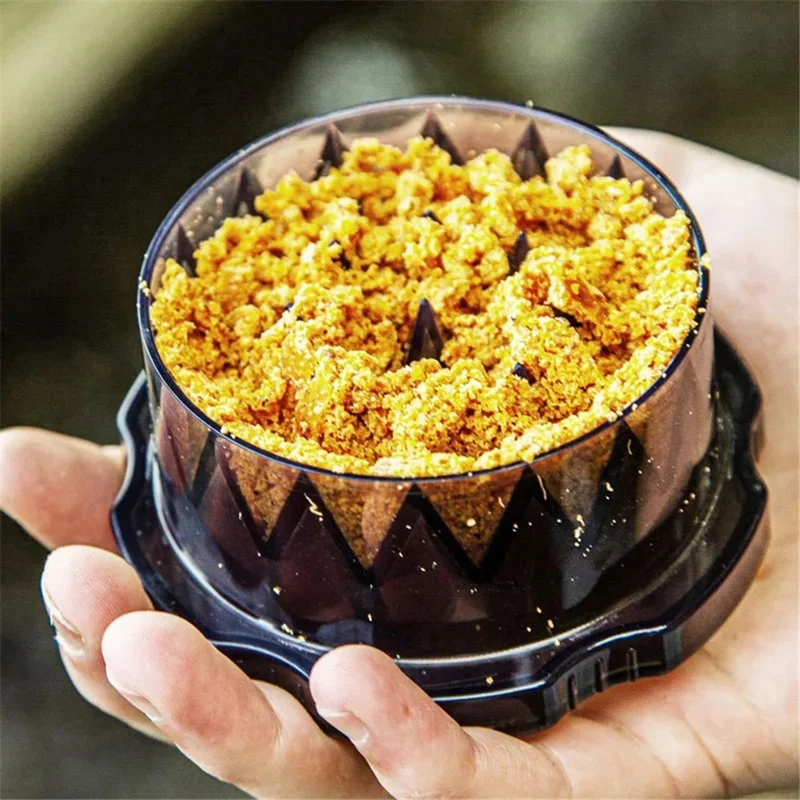 Portable Hard Lure Grinder Reusable Lightweight Bait Crusher Box Fishing Tackle