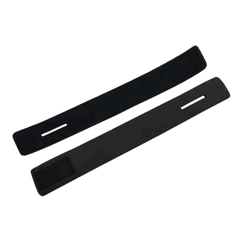 Fishing Rod Tie Holder Strap Closure Carp Fishing Belt Elastic Wrap Strap, 3x25cm - Black