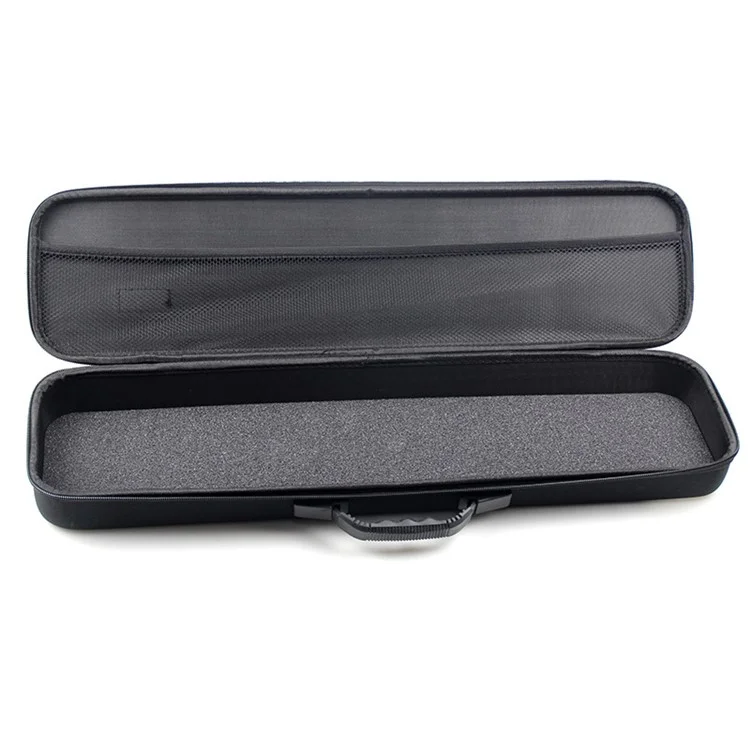 JSFUN 61.5x15x7cm Bolsa de Armazenamento de Vara de Pesca Caixa Rígida Absorvente de Choque EVA para Ferramentas de Pesca