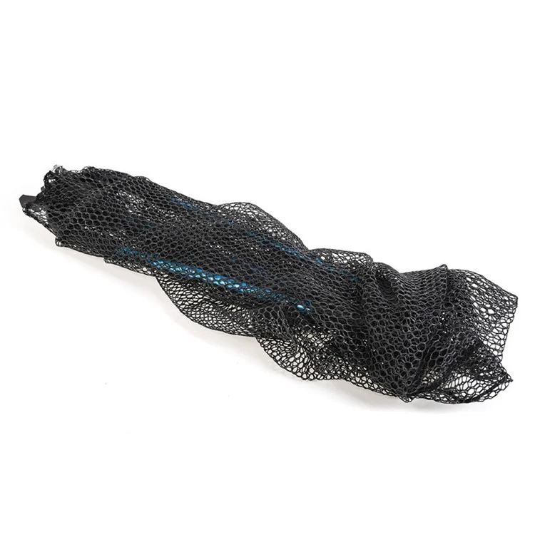 LEO 27703 Foldable Anti-Snag Triangle Mesh Portable Fishing Net with Aluminum Alloy Rod - Red
