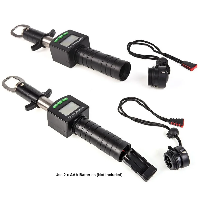 LEO 27890-605 Fish Grip Cyfrowy wyświetlacz 25KG Waga ze stali nierdzewnej Żabka do ryb