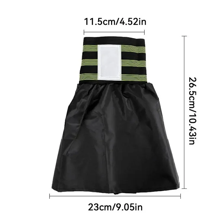 BENGGUO BG-2903 1 Pair Extended Cycling Leg Gaiters Mountain Bike Reflective Leg Bindings