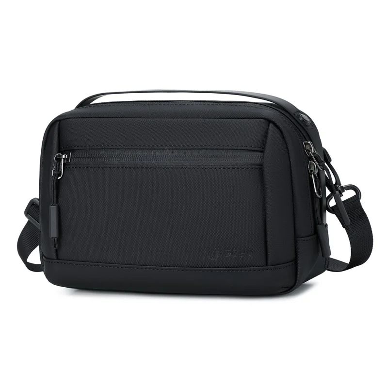 POSO PS-831 Multifunctional Digital Accessories Storage Shoulder Bag Waterproof Crossbody Bag with Tote Handle - Black