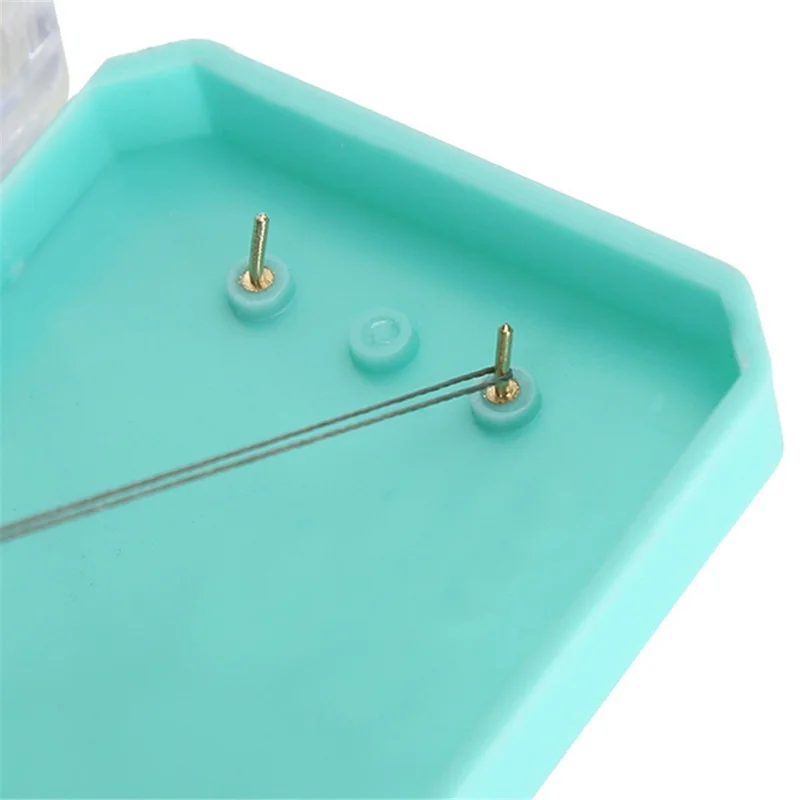 36cm ABS+Foam Fishing Hook Storage Box Clear Lid Fishing Line Hook Storage Case - Black