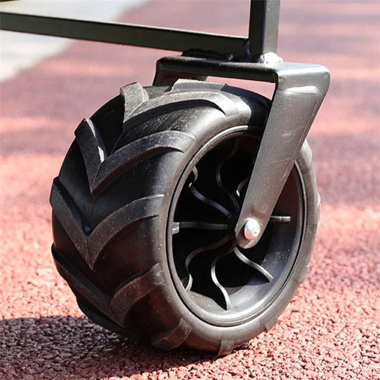 Carrello da Campeggio da Giardino Pieghevole e Richiudibile - Rosso