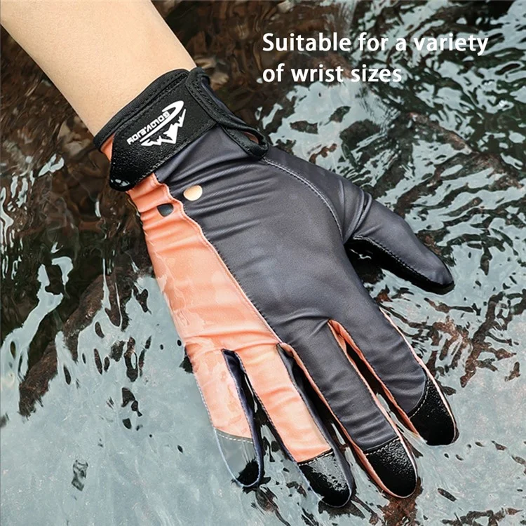 Golovejoy 1 Par Guantes de Buceo Antideslizantes Surf de Snorkel Surf de Guantes - Verde / S