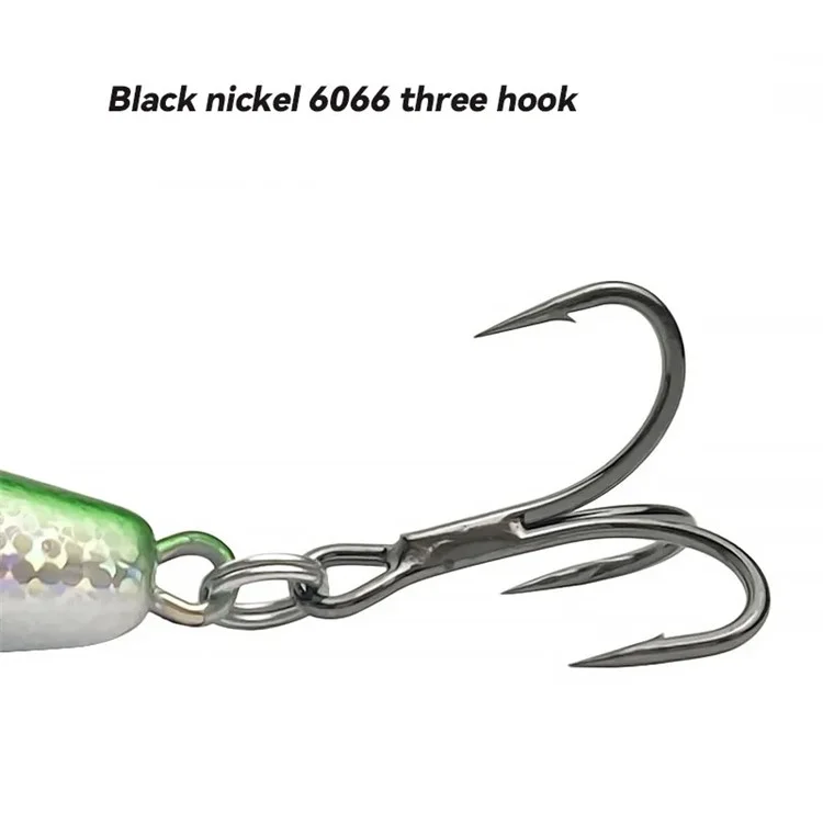 8,5 cm Fishing Lure Sinkende Bleistift Lure 22 g Harter Köder Popper Angelhaken - Rot+Silber