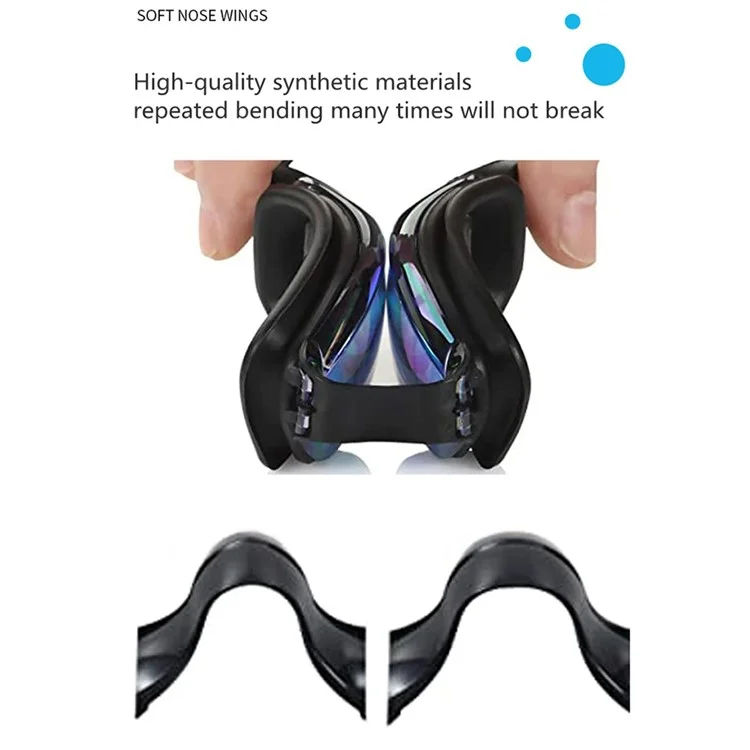 AF2600 Swimming Goggles for Men Women Anti-fog UV Protection Glasses Swim Pool Eyewear - Grey