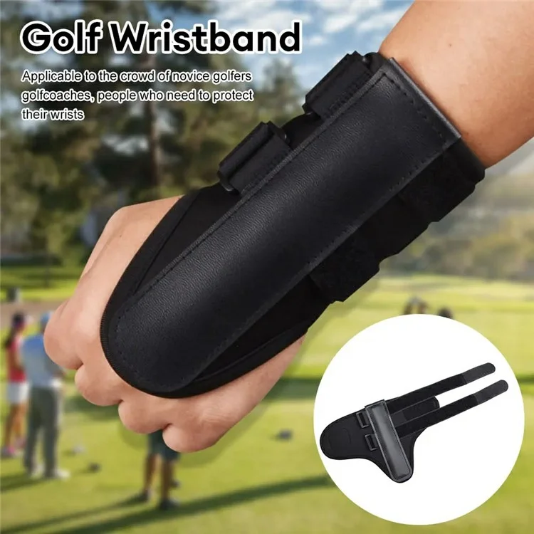 Aide à l'entraînement au golf Correcteur de posture de swing Brace de correction des mouvements du bras avec 2 sangles