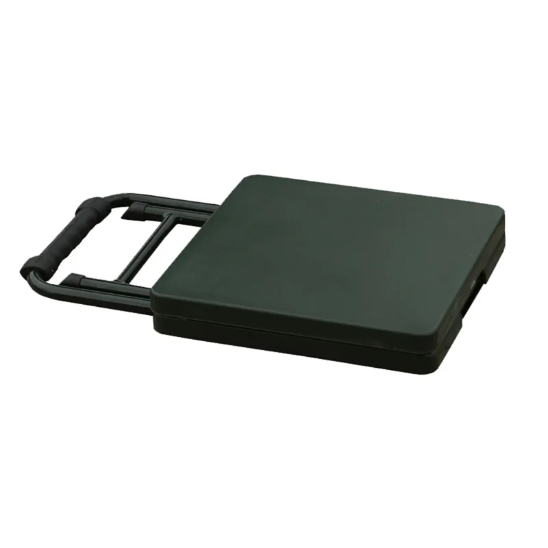 XS001 Camping Outdoor Faltstuhl multifunktionaler Hocker tragbarer Schreib- und Lesehocker - Armee-Grün