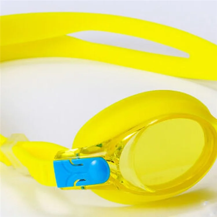 JIEJIA J2670 Kids HD Swimming Goggles Waterproof Glasses Children Anti-Fog Anti-UV Eyeglasses - Yellow