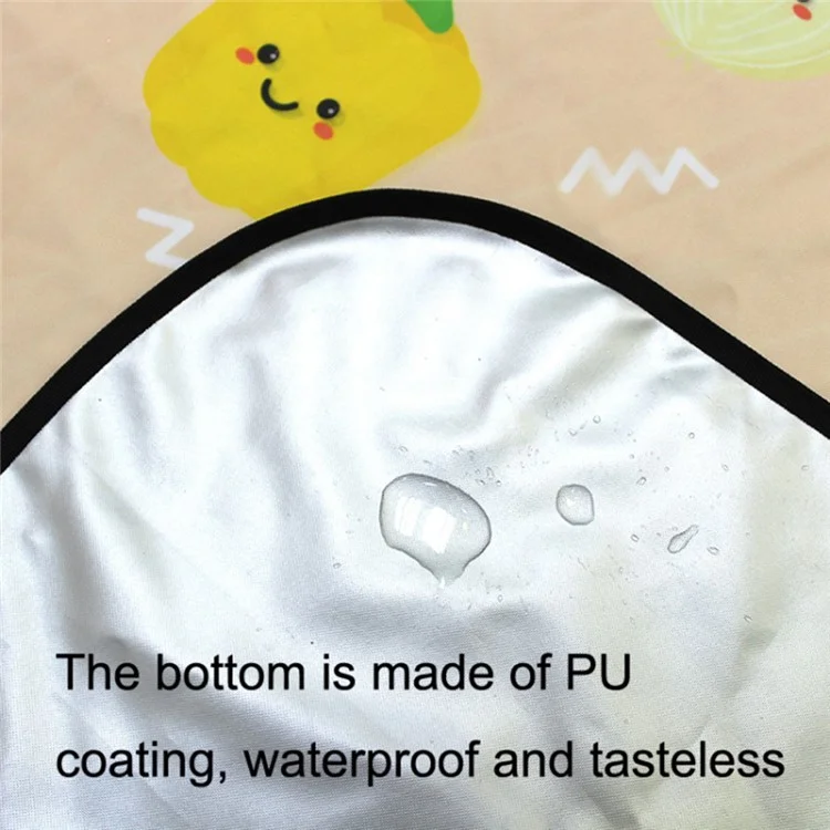 Manta de Pícnic Y020 de 2x2 m con Diseño de Dibujos Animados, Tela Oxford 600D Impermeable para Camping