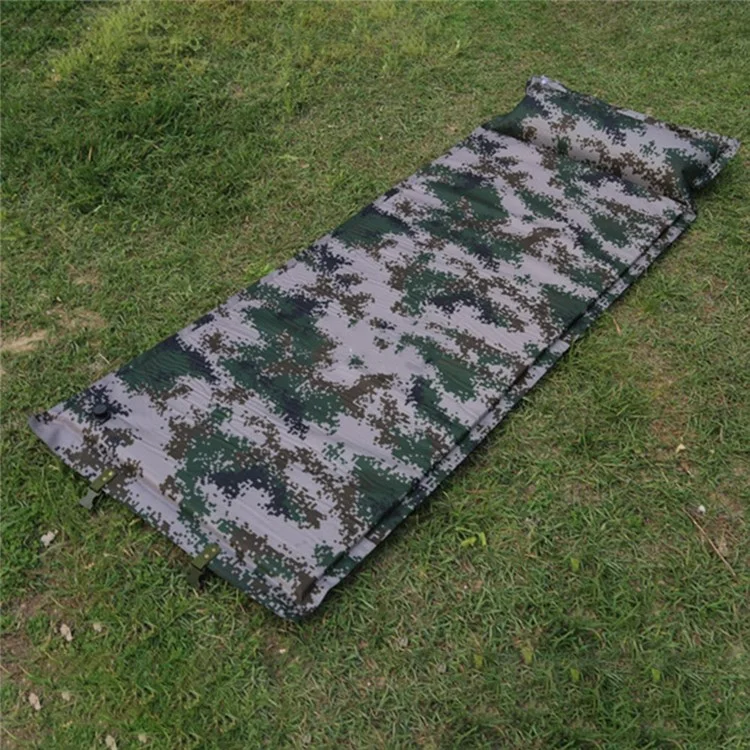 cqd1001 190x70x4cm Colchão de Dormir de Acampamento Extra Espesso com Almofada Ultraligeira e à Prova d'Água com Bolsa de Transporte