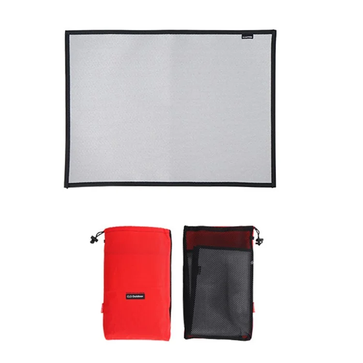 Almohadilla Aislante Térmica CLS Ignífuga y Resistente al Fuego para Picnic, Barbacoa y Camping al Aire Libre, Tamaño S, 46x35cm