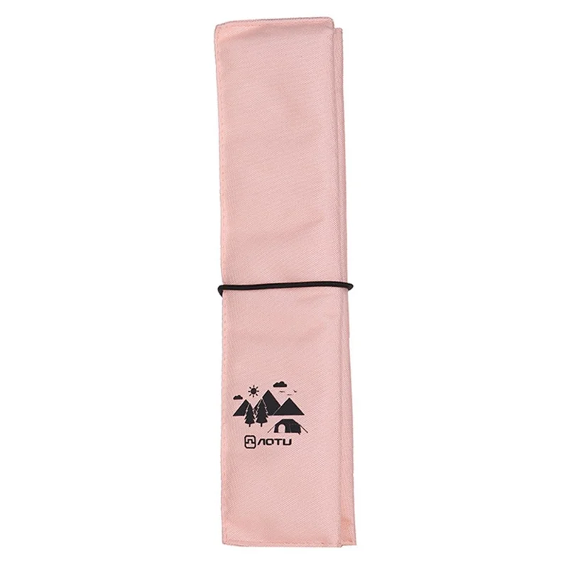 AOTU Portable Moisture-proof Seat Mat Oxford Cloth+EPE Outdoor Camping Picnic Seating Pad - Pink