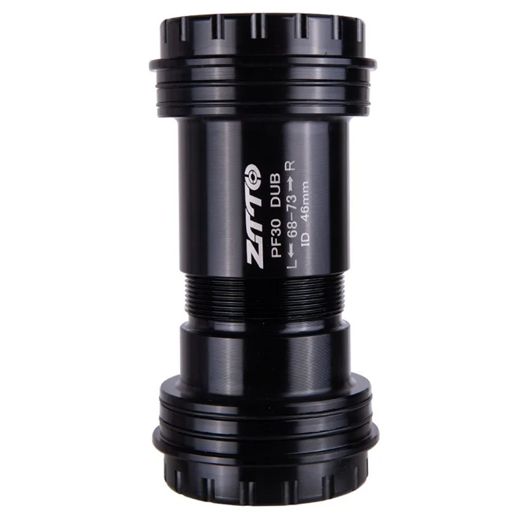 ZTTO PF30 DUB Tretlager Rennrad Adapter Gewindezentrumachse für 28,99 mm DUB Kurbelsatz - Schwarz