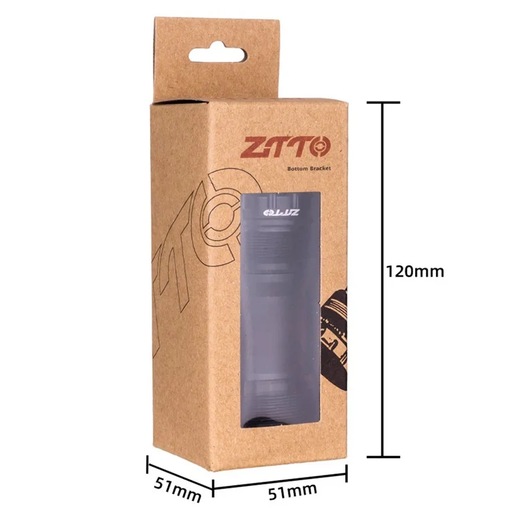 ZTTO T47 24mm Diâmetro interno Rolamento Rosqueado de Liga de Alumínio Bike Bottom Bracket - T47-24X External