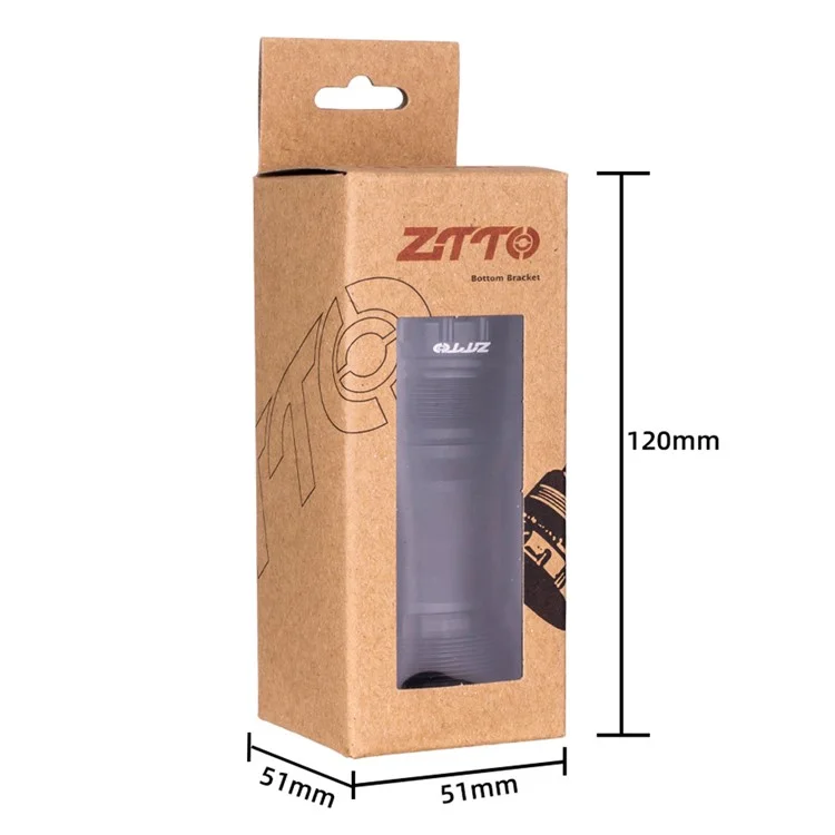 ZTTO T47-29 Road Bike Aluminum Alloy Threaded Bearing Bottom Bracket, Inner Diameter: 29mm - T47-29X External