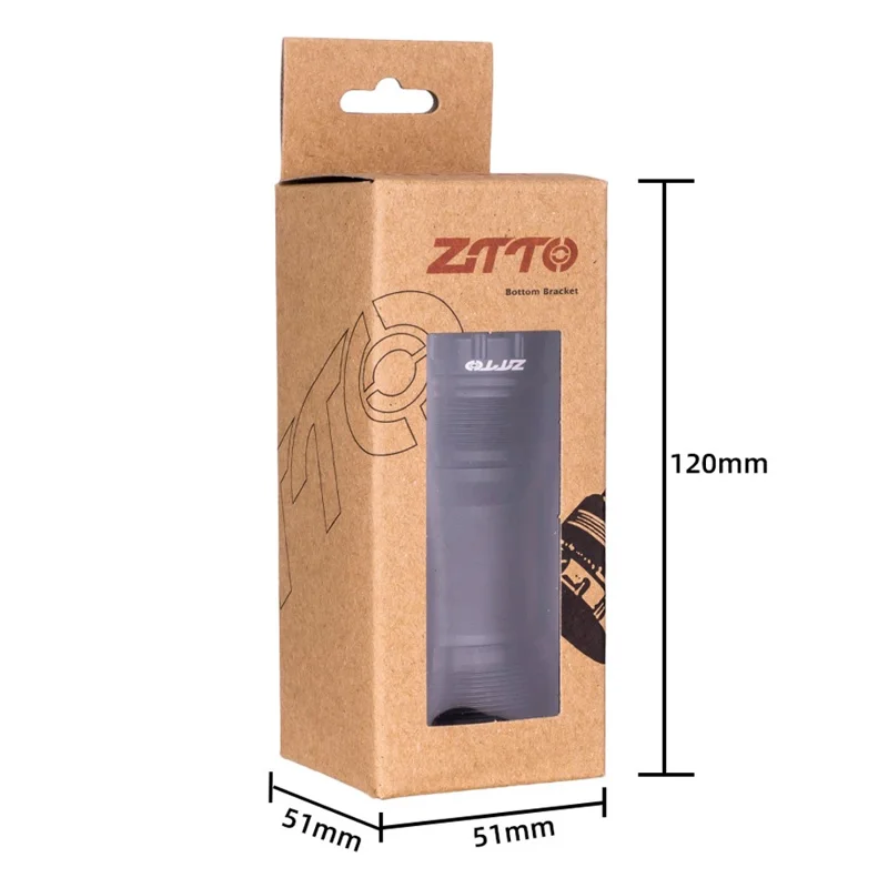 ZTTO T47-29 Road Bike Aluminum Alloy Threaded Bearing Bottom Bracket, Inner Diameter: 29mm - T47-29I Internal