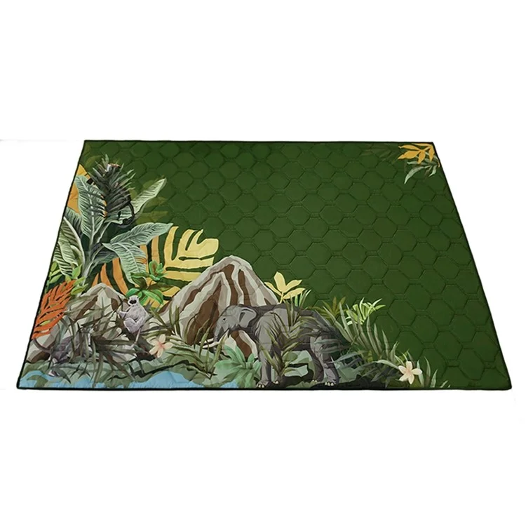 MYDAYS OUTDOOR Polyester Pongee Picnic Mat Folding Camping Blanket 193.5x156.5CM