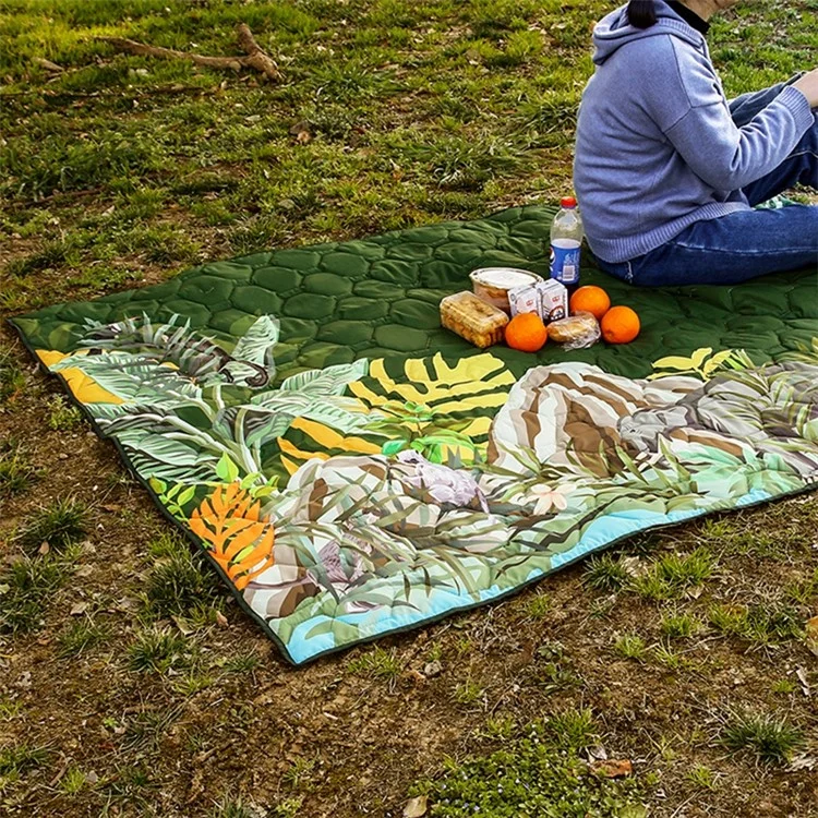 MYDAYS OUTDOOR Poliéster Pongee Tapete de Piquenique Dobrável Cobertor de Acampamento 193.5x156.5CM