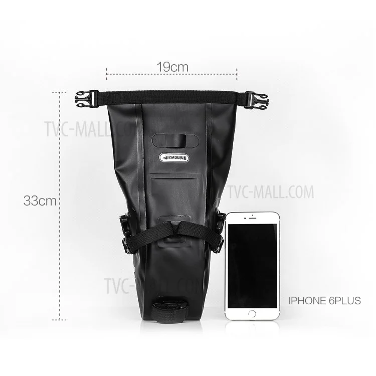 RHINOWALK TF550 Full Waterproof Bike Saddle Bag Bicycle Tail Bag