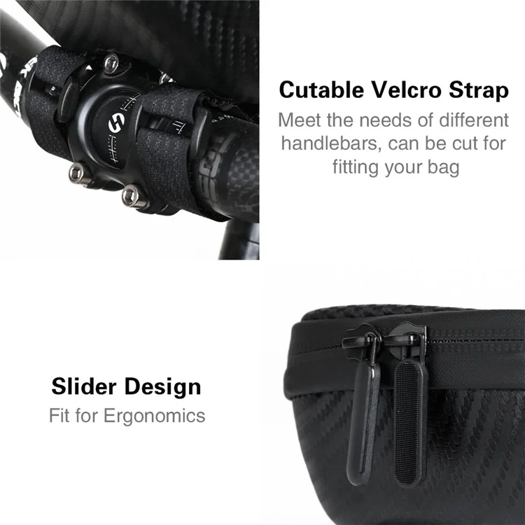 Sac à Cadre de Tube Supérieur Rhinowalk Sac à Vélo de Vélo Avec Écran Tactile