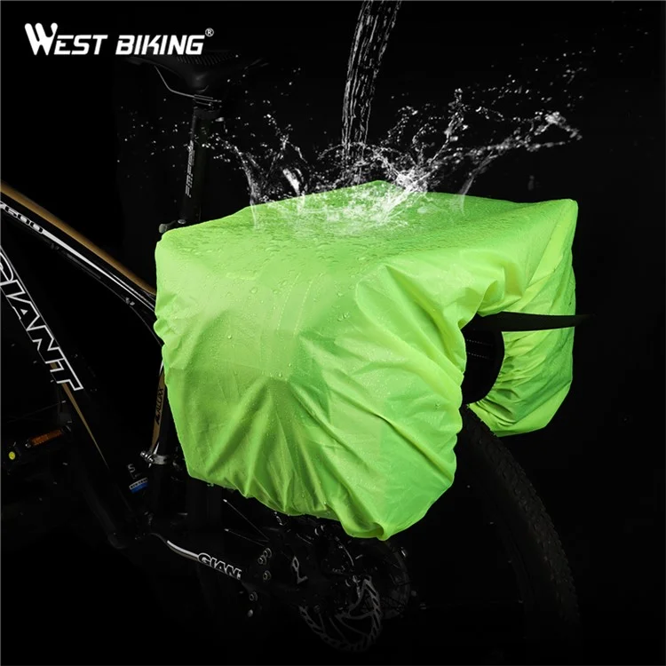 West Bicking 30L Bicicleta Bolsa de Tronco MTB Bike Bike Bacha Impermeável Ciclismo Double Lateral Traseiro Balurga de Bagagem de Bancos de Bancos de Assento de Cauda Pannier