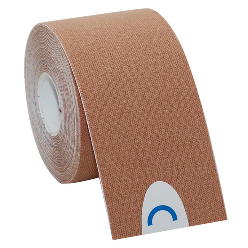 5cmx5m Kinesiology Tape Roll Sports Therapy Support for Muscle, Knee, Wrist, Shoulder - Skin Color