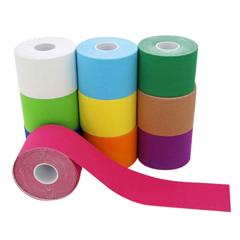5cmx5m Kinesiology Tape Roll Sports Therapy Support for Muscle, Knee, Wrist, Shoulder - Skin Color
