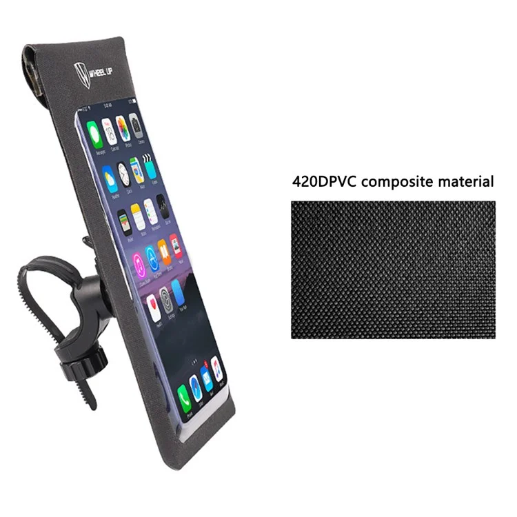 WHEEL UP AS005 Bicycle Handlebar Waterproof Phone Bag
