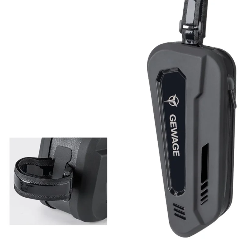 GEWAGE GE-0544 Shockproof EVA+PU Bike Tube Bag Waterproof Phone Key Storage Pouch for Cycling