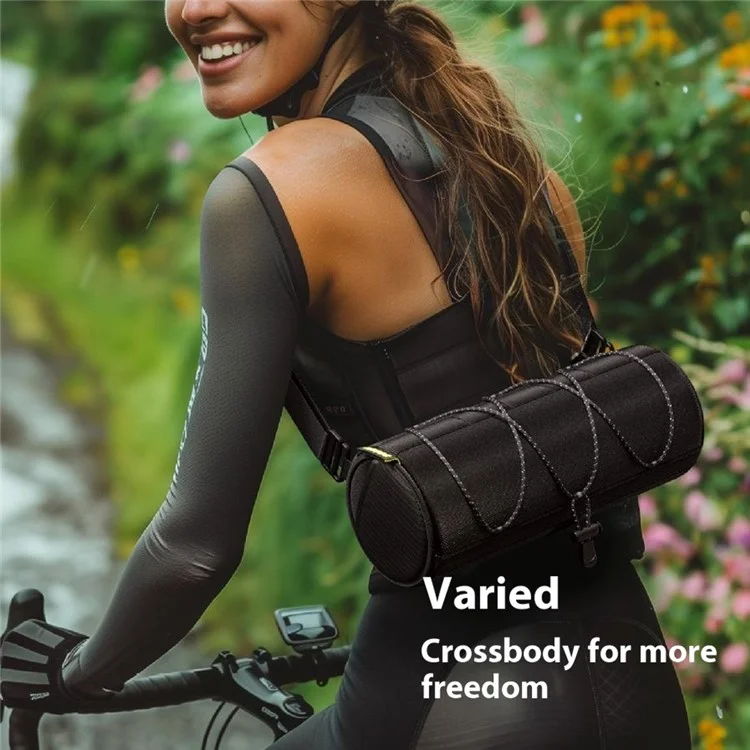 ENLEE Wasserdichte Fahrrad-Lenkertasche, Fahrrad-Fronttasche, Umhängetasche