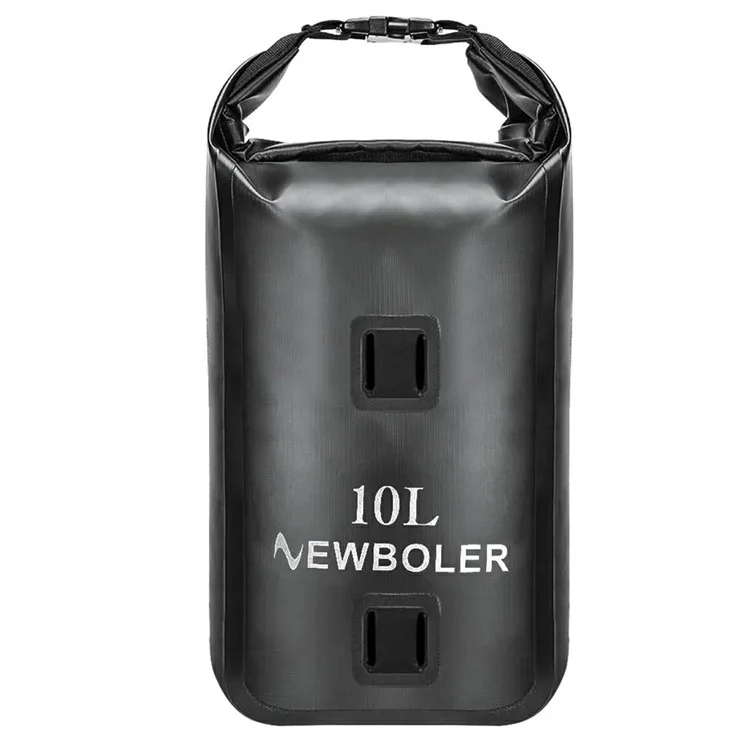 NEWBOLER BIKD-BAG118 1 Set Waterproof Bike Front Wheel Pannier Bag 10L Bicycle Bag with Front Fork Rack