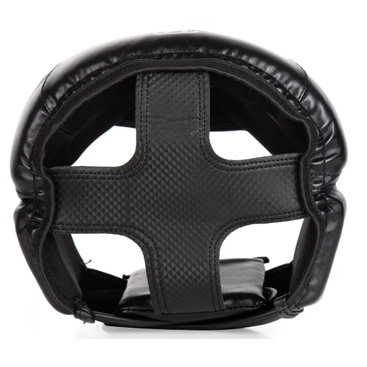 WOSWEIR HE0186 Boxing Headgear Face Saver Training Sparring Safety Head Guard - Red / for Kids