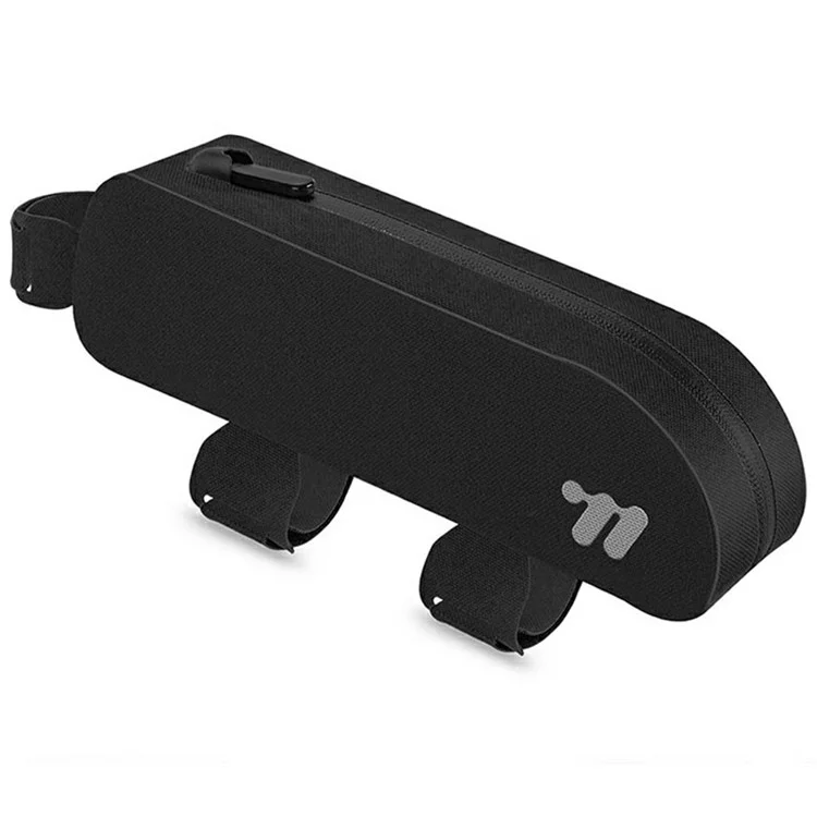 WEST BIKING YP0707384 0.7L MTB Bolsa para tubo superior da bicicleta Bolsa à prova d'água para quadro de bicicleta de estrada - Preto