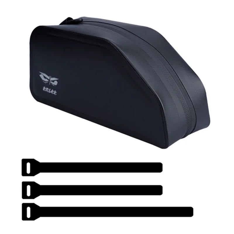 Bolsa de cuadro de tubo superior para bicicleta de montaña ENLEE, bolsa de almacenamiento de herramientas de ciclismo impermeable de nailon TPU
