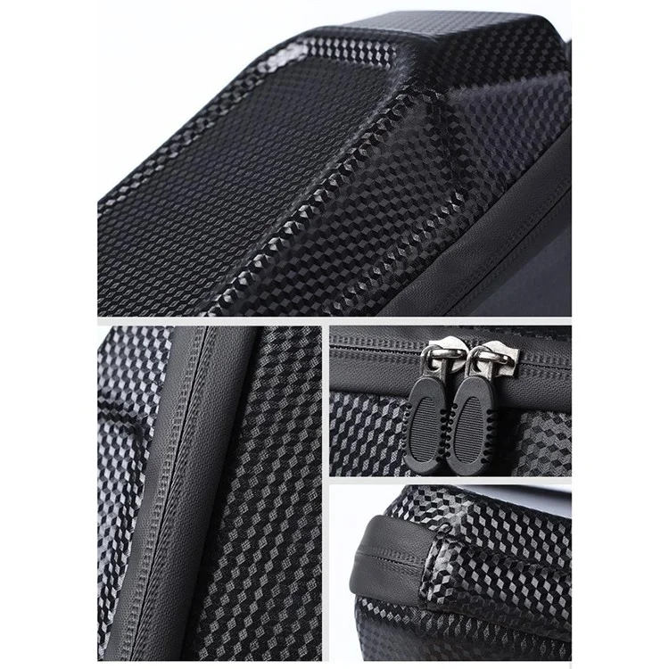 1.8L Bicycle Handlebar Hanging Bag MTB Road Bikes Scooter EVA Hard Shell Waterproof Front Bag