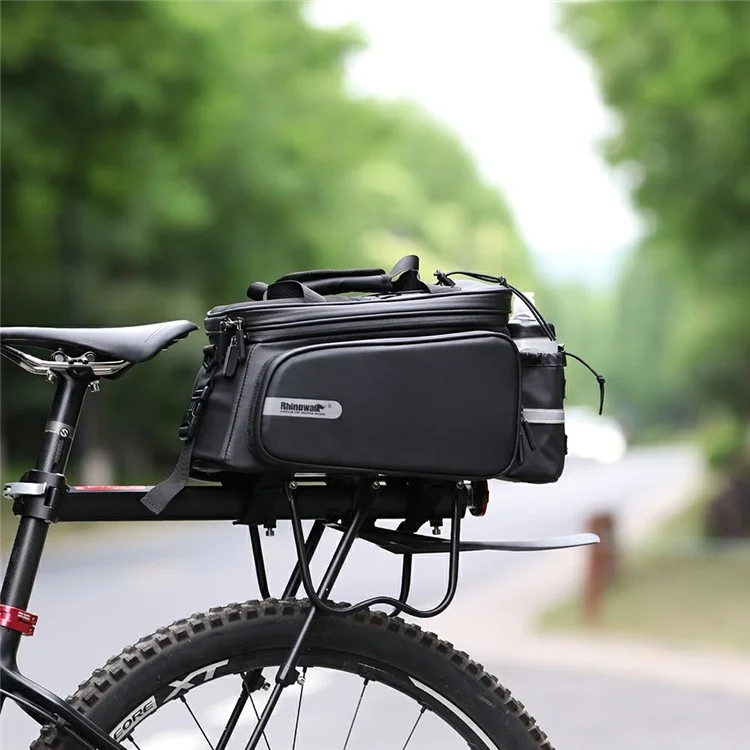 RHINOWALK RK6100 30L Large Capacity Expandable MTB Bike Bag Waterproof Bicycle Trunk Bag