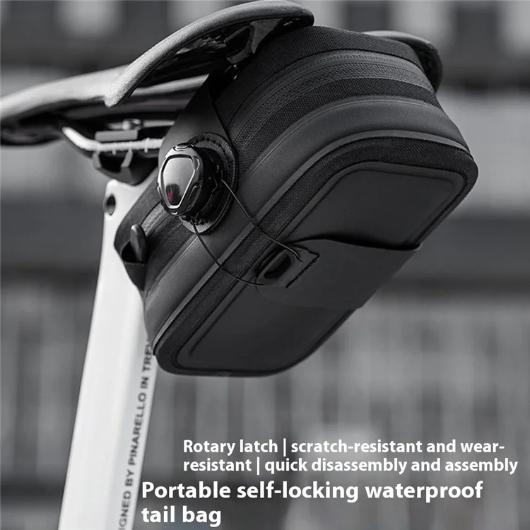 ESLNF 07CI0013 Fahrrad-Satteltasche Wasserdicht Unter-Sitz-Packtasche Fahrrad-Stauraum-Tasche