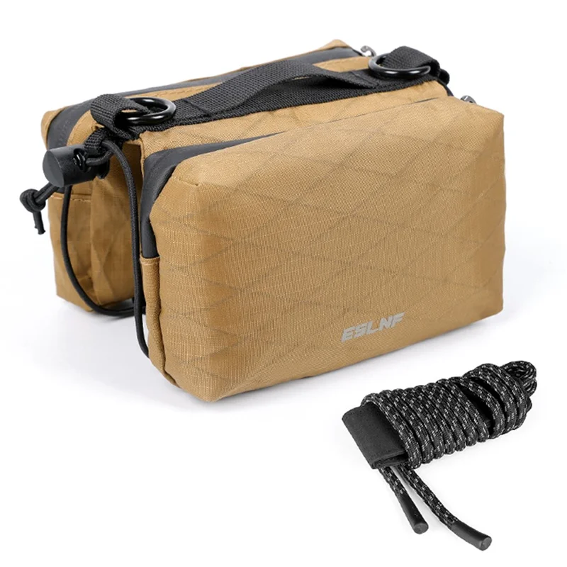 ESLNF 07CF0017 Borsa per telaio bici Borsa per tubo superiore MTB Borsa per sella bicicletta da strada con tracolla