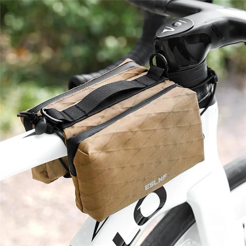 ESLNF 07CF0017 Borsa per telaio bici Borsa per tubo superiore MTB Borsa per sella bicicletta da strada con tracolla