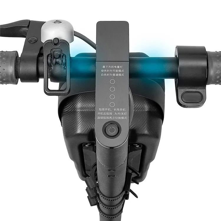 WILD MAN GD99X 1L Elektroroller EVA Hartschalen-Schnellverschluss-Lenkertasche für Falt-E-Bike, Größe S - Armeegrün