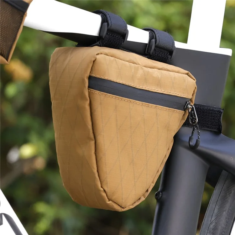ESLNF 07CG0005 Borsa triangolare anteriore per bici da montagna 0,9L Borsa impermeabile per ciclismo