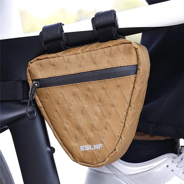 ESLNF 07CG0005 Borsa triangolare anteriore per bici da montagna 0,9L Borsa impermeabile per ciclismo