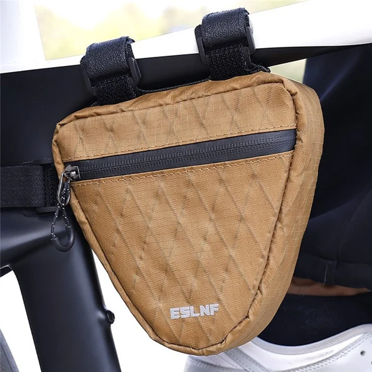 ESLNF 07CG0005 Borsa triangolare anteriore per bici da montagna 0,9L Borsa impermeabile per ciclismo