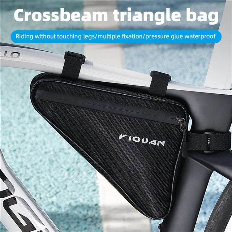 YIQUAN 07CG0006 Bike Frame Bag Mountain Road Bicycle Waterproof Cycling Triangle Pack
