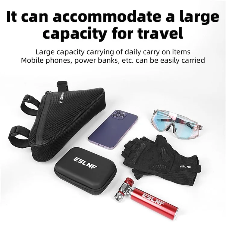 YIQUAN 07CG0006 Bike Frame Bag Mountain Road Bicycle Waterproof Cycling Triangle Pack