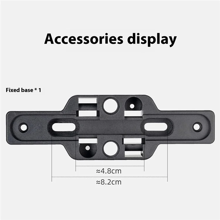 ROCKBROS 30120125 / 89111 Anti Theft Hard Shell Cycling Storage Box with Combination Lock for Mountain Road Bicycle - Black